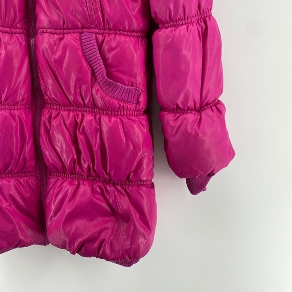 The Children's Place Jacket Youth Girls Large 10/12 Winter Puffer Fleece Lined - Picture 4 of 14